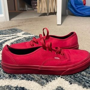 Red Vans